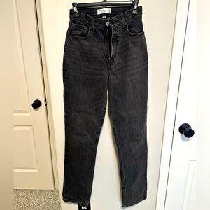 Abercrombie 90s straight ultra high rise 24